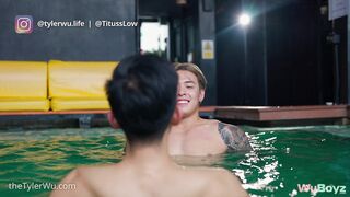 Follada en la casa de baños con Titus Low