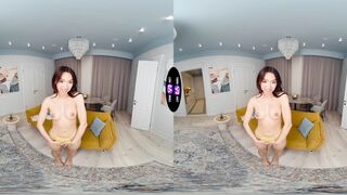 Fresco y divertido después de la ducha.