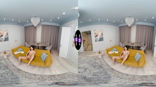 Fresco y divertido después de la ducha.