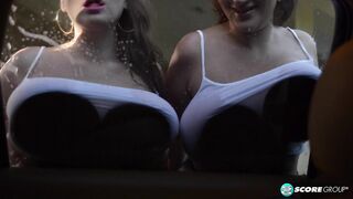 Demmy Blaze y Daria: fantasía de lavado de autos