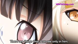 MILF si eccita con la sua amica e geme forte mentre viene riempita di sperma