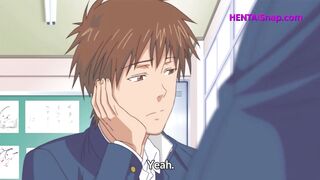 Meia-irmã HENTAI de seios grandes é fodida profundamente e gozada em luxúria proibida