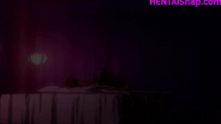 Strega dalle grandi tette viene dominata e riempita di sperma nell'oscurità magica