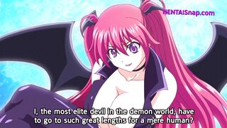 Suas asas se roçam enquanto o desejo HENTAI se inflama em calor flamejante