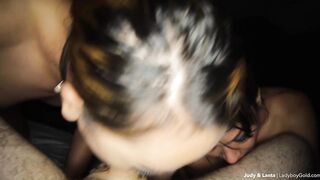 Judy 2: Punheta a três com bastante esperma