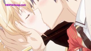 MILF tetona hace el amor lentamente y gime hasta que termina con creampie profundo