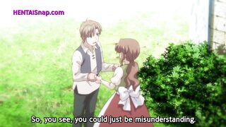 MILF HENTAI com peitos grandes é fodida profundamente e gozada selvagemente na cama