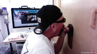 Chupando um latino hétero