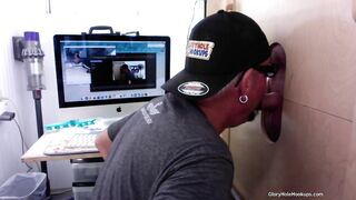 Soprando o cara da construção