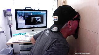 Soprando o cara da construção