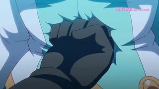 ◆ MILF virgem de hentai com seios grandes implora para ser preenchida após intensa masturbação