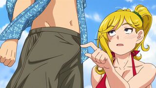 Honey Blonde 02 ⋆ Leidenschaftlicher Strandsex endet in einem tiefen, liebevollen Creampie