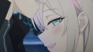 Kuze baise Alya en position 69 et jouit abondamment dans sa chatte trempée • Parodie hentai