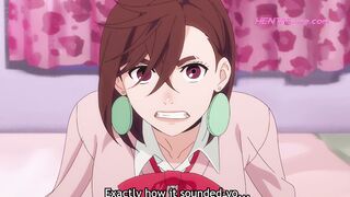 Hot MILF Moans in Dandadan HENTAI Parody While Getting Fucked & Creampied Hard