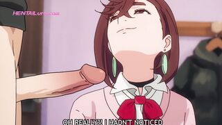 Hot MILF Moans in Dandadan HENTAI Parody While Getting Fucked & Creampied Hard