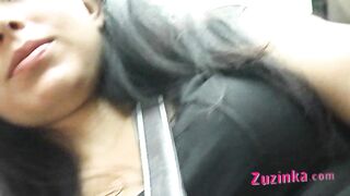 Zuzinka und gute Stimmung im Bus