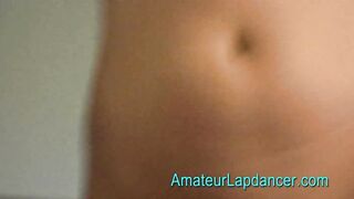 Awesome blonde babe dancing on a cock