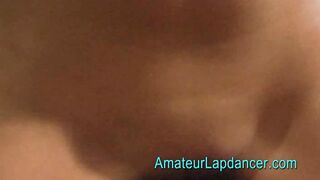 Awesome blonde babe dancing on a cock