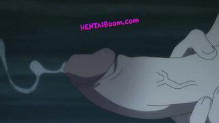 La jugosa polla de Fern estira el culo de Stark para una creampie en la cabina ◆ Parodia HENTAI