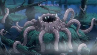 Avventura rischiosa a caccia di sperma nella giungla selvaggia (Anime Hentai)