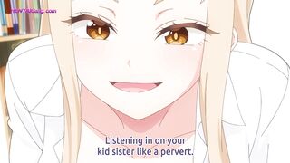 Shy couple fears being caught as he goes all in - HENTAI Uncensored ENG Subbed
