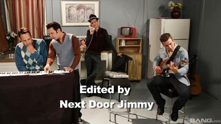 Mila Blaze - Not Jersey Boys XXX A Porn Musical Scene 1