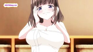 Camping club leader gets handled hard in hot outdoor bath