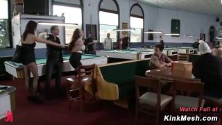 Bella Rossi Billardhalle öffentlicher Fick