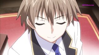 Una studentessa hentai si intrattiene con un compagno di classe - Scene hentai appassionate