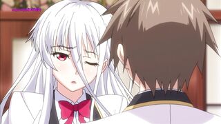 Una studentessa hentai si intrattiene con un compagno di classe - Scene hentai appassionate