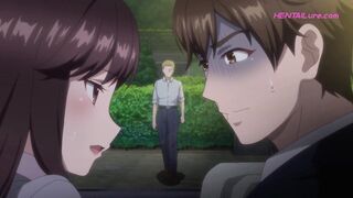 Office suit MILF stripped & ridden wild on car seat ⋄ Dubbed HENTAI (Uncensored)
