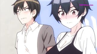 Hentai Anime Schoolgirl Caught in Library & Intense Public Encounter