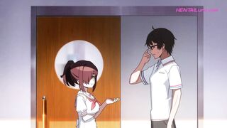 Una principiante vergine viene placcata da procaci ragazze FS (Doppiato Hentai)
