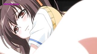 Une jolie fille d'anime gémit fort pendant des scènes passionnées de fellation et de creampie.