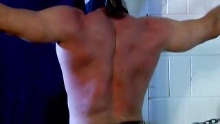 Massive Muscle Man Flogged - Dire Callahan y Derek Pain