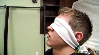 Blindfolded-Made To Piss & Fuck! - Bryce, Ryan, Ashton & Chris