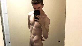 Gym Twink in the Rest Room - Alexander Light