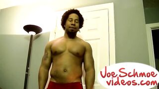 Big Black Dude Rocco Jacks Off - Rocco