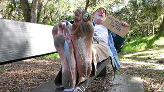 Homeless Man Dirty Foot Worship - Richard Lennox