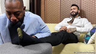 Rikk's Feet Sucked & Fucked - Rikk