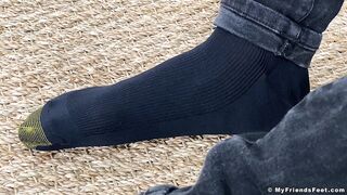 Spy On Nathaniel's Socks & Feet - Nathaniel