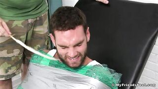 Chase Mummified and Tickle Tortured - Chase