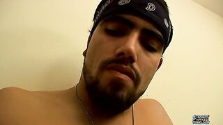 Horny, Masculine, Straight Thug's Thick Cum - Spanky