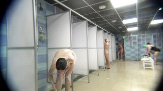 Real voyeur videos from a public showers