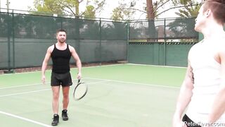 Tennis Match  Sore Loser