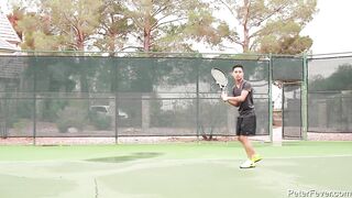 Tennis Match  30 Love