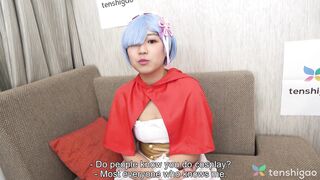 Chubby Riho Machida ist so süß in ihrem Cosplay-Kostüm