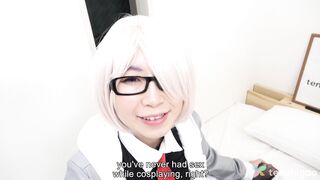 Kyoko Mikami con le sue enormi tette è tornata per un divertimento più sexy nel suo costume