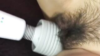 Naughty Girl with medium tits Masturbate Vibrator