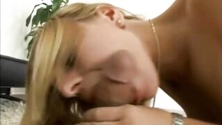 Sweet Blonde Casting Blowjob